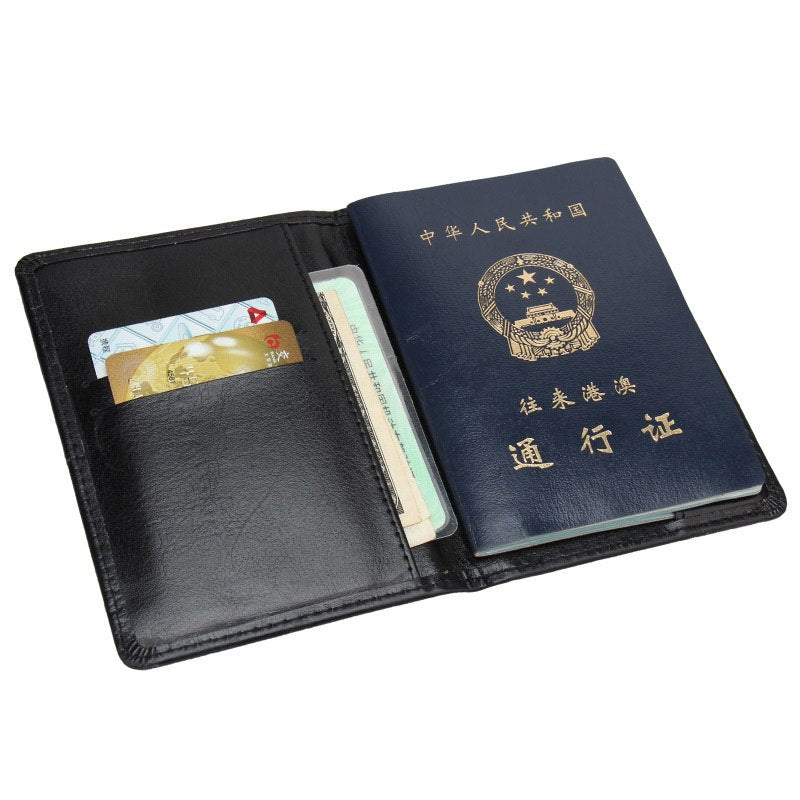 faux leather passport cover, view 13 - MRSLM