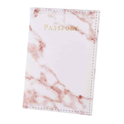faux leather passport cover, view 3 - MRSLM