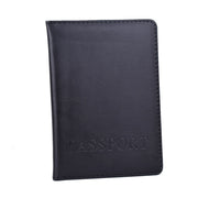 faux leather passport cover, view 4 - MRSLM