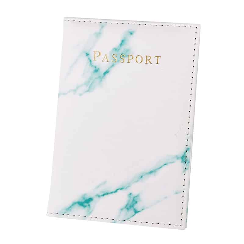 faux leather passport cover, view 7 - MRSLM