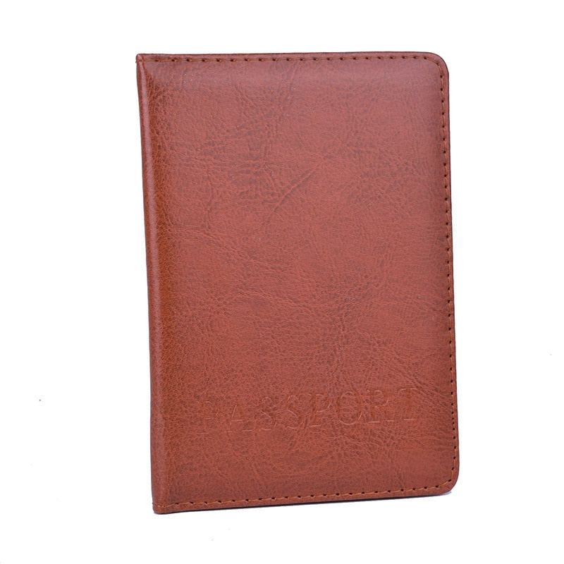 faux leather passport cover, view 8 - MRSLM