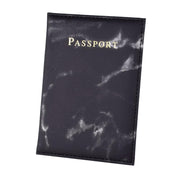 faux leather passport cover, view 10 - MRSLM