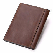 genuine leather business travel passport cover, view 8 - MRSLM