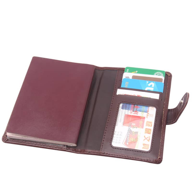 men's faux leather passport cover - MRSLM