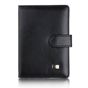 men's faux leather passport cover, view 3 - MRSLM