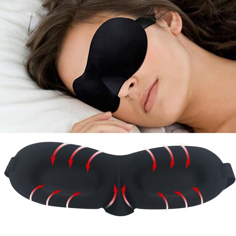 3D sleeping eye mask, view 15 - MRSLM
