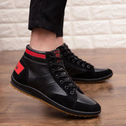 British faux leather boots, view 5 - MRSLM