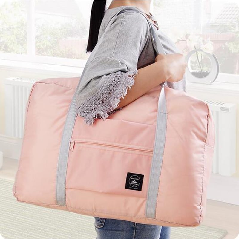 nylon foldable travel bag, view 5 - MRSLM