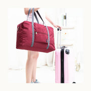 nylon foldable travel bag, view 8 - MRSLM