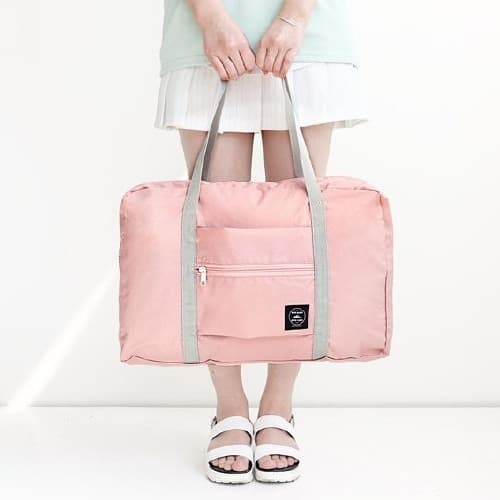 nylon foldable travel bag, view 2 - MRSLM