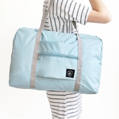 nylon foldable travel bag, view 3 - MRSLM