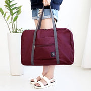 nylon foldable travel bag, view 4 - MRSLM