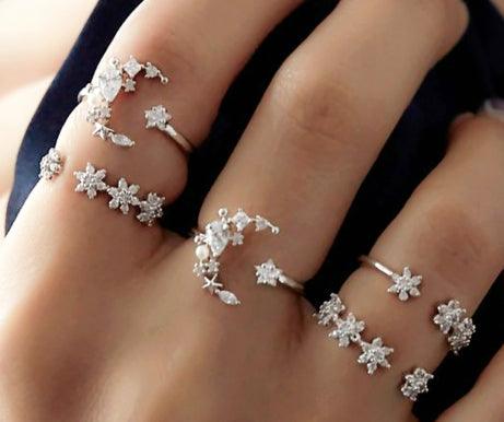 shining star tassel drop earrings - MRSLM