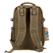 men's canvas backpack, view 7 - MRSLM