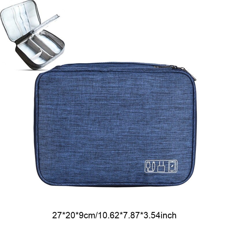 travel cable organizer bag, view 11 - MRSLM