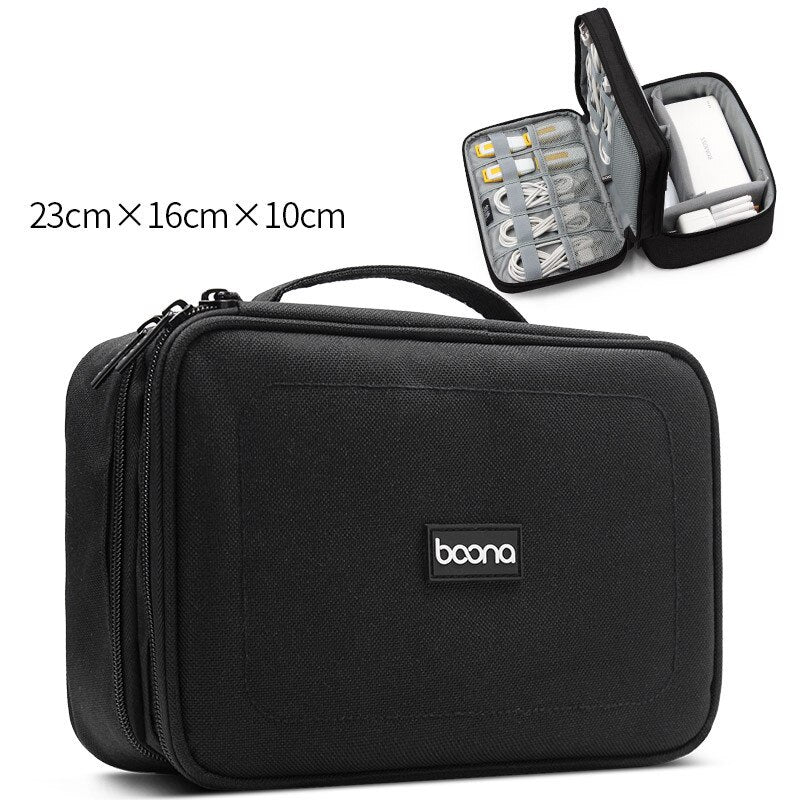 travel cable organizer bag, view 20 - MRSLM