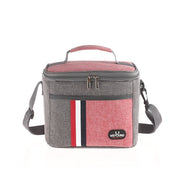 colorful insulated lunch bag, view 2 - MRSLM