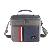 colorful insulated lunch bag, view 3 - MRSLM