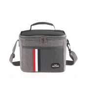 colorful insulated lunch bag, view 4 - MRSLM