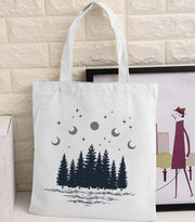Van Gogh print canvas tote bag, view 9 - MRSLM