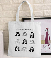 Van Gogh print canvas tote bag, view 14 - MRSLM