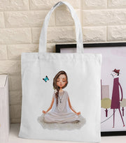 Van Gogh print canvas tote bag, view 20 - MRSLM