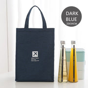portable canvas lunch bag, view 8 - MRSLM