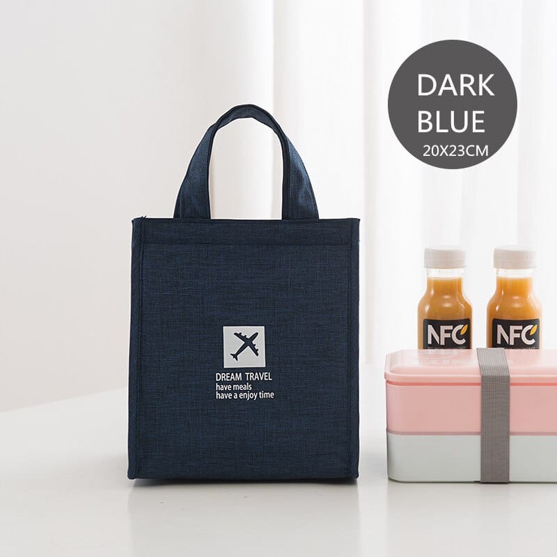 portable canvas lunch bag, view 18 - MRSLM