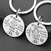Personalized baby keychain, view 10 - MRSLM