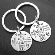 Personalized baby keychain - MRSLM