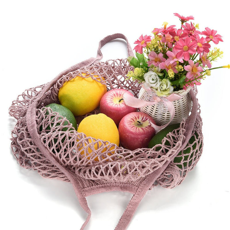 cotton net shopping bag, view 8 - MRSLM