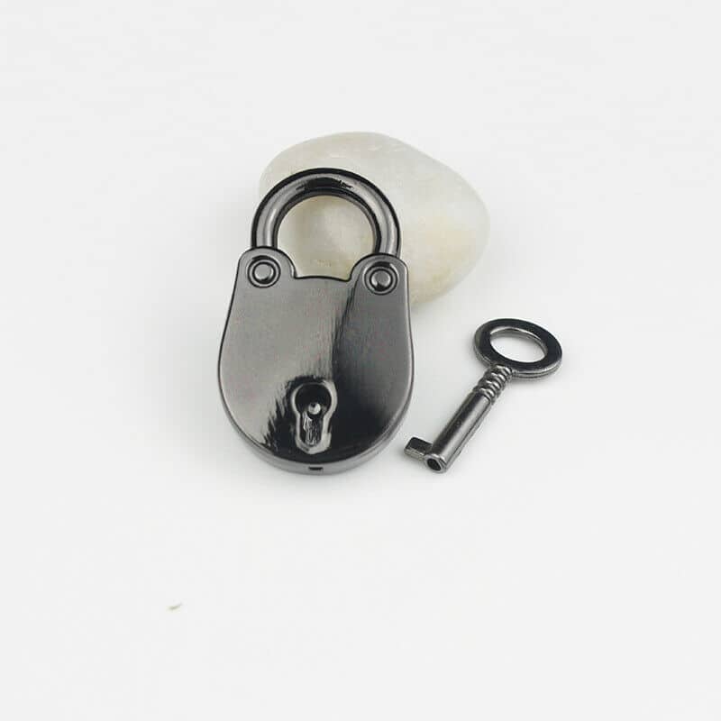 Mini Metal Padlock with Key