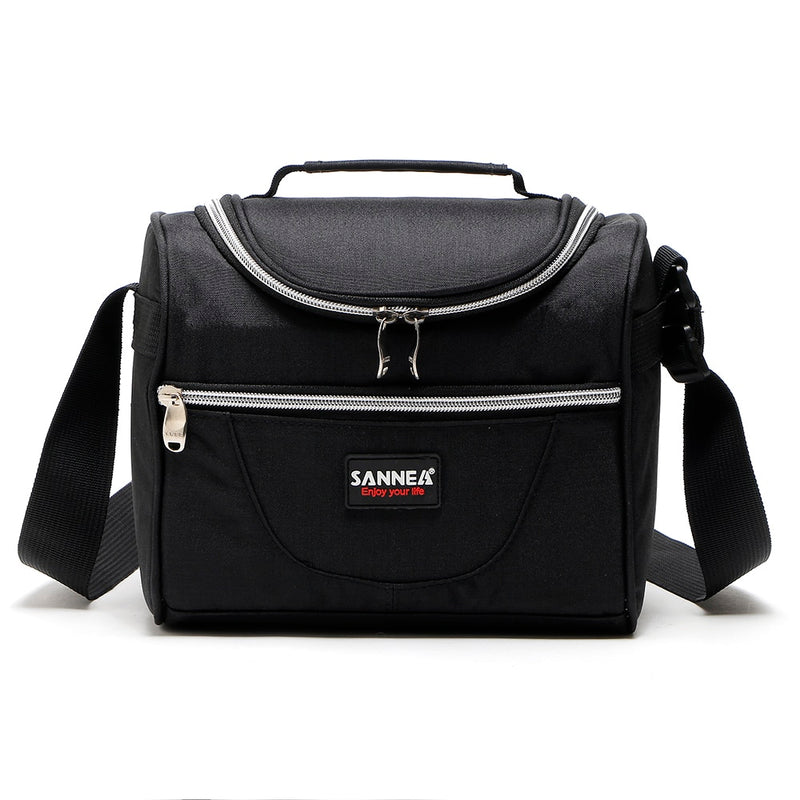 portable shoulder lunch bag, view 7 - MRSLM