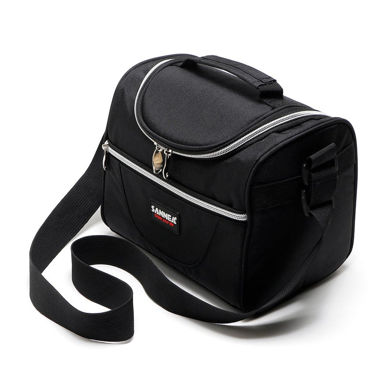portable shoulder lunch bag, view 6 - MRSLM