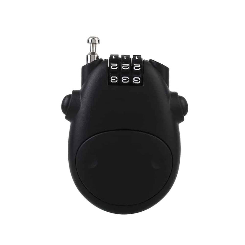 telescopic wire combination lock, view 4 - MRSLM