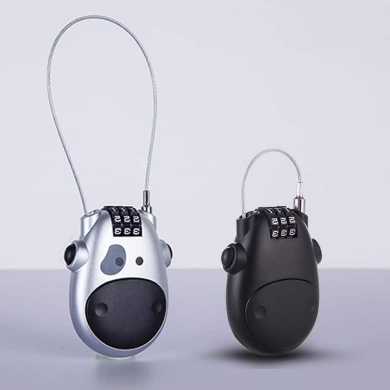telescopic wire combination lock - MRSLM