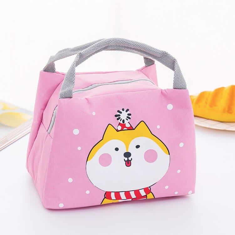 Children's Cartoon Insulated Lunch Bag