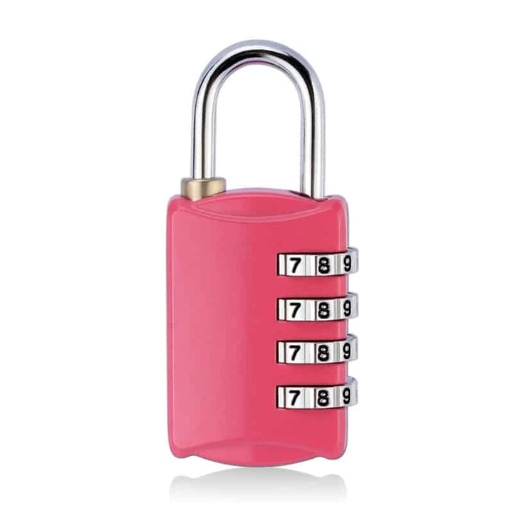 Compact 4-Digit Combination Lock