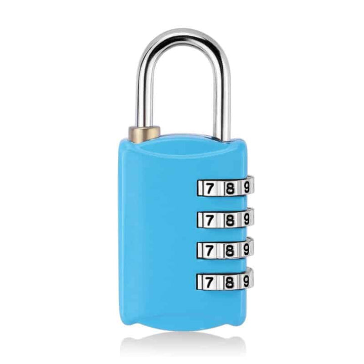 Compact 4-Digit Combination Lock