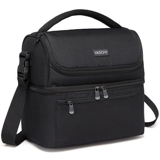 Black insulated lunch bag - MRSLM
