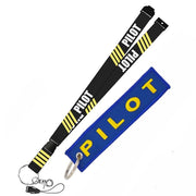 pilot-theme cloth lanyard, view 13 - MRSLM