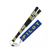 pilot-theme cloth lanyard, view 9 - MRSLM