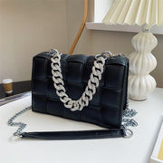 woven chain crossbody bag, view 11 - MRSLM