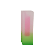 acrylic square column bubble vase, view 9 - MRSLM