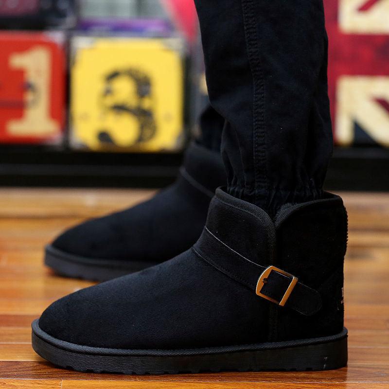 Men's winter plus velvet snow boots, view 4 - MRSLM