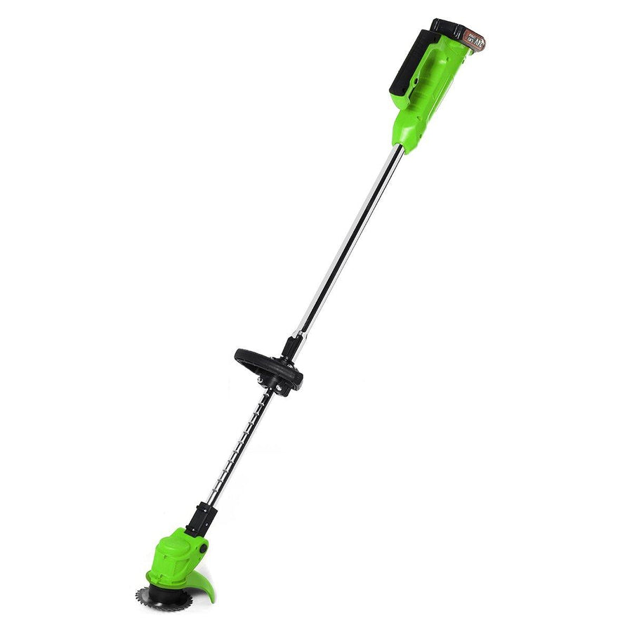 12/24V Electric Cordless Grass Trimmer Machine Kit Garden Rechargeable Stretchable Lawn Trimmer With Two Batteries - MRSLM