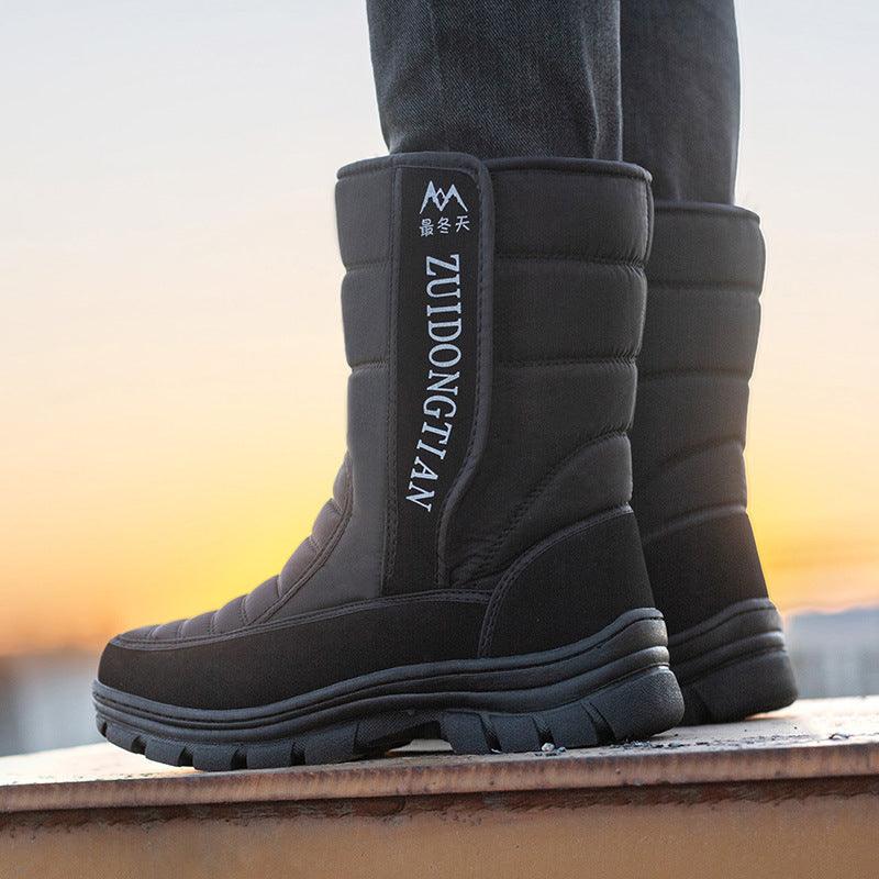 Outdoor Warm Thick-soled Casual Men's Cotton Boots