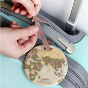 planet Earth luggage tag, view 8 - MRSLM