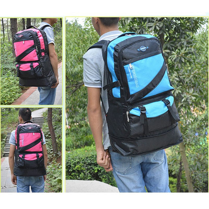 60L Waterproof Travel Backpack