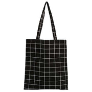 Plaid shopping bag, view 2 - MRSLM